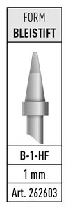 Grot lutowniczy Stannol B-1-HF 262603 1 szt.