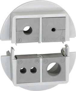 Przepust kablowy QVT Icotek, QVT 50/4, 45722, szary, 1 szt.