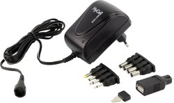 Zasilacz wtyczkowy, regulowany HyCell 1201-0008 1500 mA 18 W