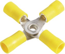 Zacisk kablowy 4-ramienny Vogt Verbindungstechnik 3655a4, izolowany, 4,0 - 6,0 mm2