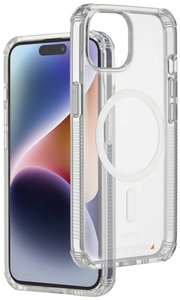 Hama MagCase Extreme Protect Futerał backcase Apple iPhone 15 przeźroczysty Kompatybilny z MagSafe, Odporny na wstrząsy