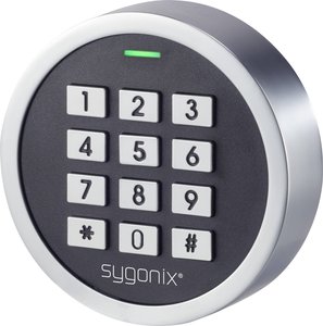 Odporna na warunki atmosferyczne miniaturowa kontrola dostępu PIN i RFID Zamek kodowy Sygonix SY-4599778 nadtynkowy  18 V/DC IP66