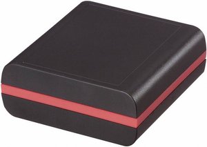 Obudowa uniwersalna Strapubox, ABS, czarny, (D x S x W) 80 x 76 x 30 mm, 1 szt.