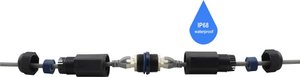 Przejściówka, adapter LAN RJ45 Renkforce  [1x złącze żeńskie RJ45 - 1x złącze żeńskie RJ45]