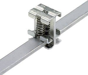 Zacisk na szynę KLBÜ Pasujący do: szyna zbiorcza 10 x 3 mm KLBUE 4-13.5 Weidmüller 1592810000-1 Zawartość: 1 szt.