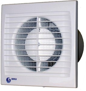 Wentylator ścienny i sufitowy SIKU Silenta  95 m³/h 10 cm