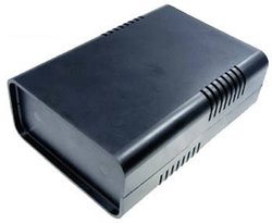 Obudowa uniwersalna Kemo, tworzywo sztuczne, czarny, (D x S x W) 135 x 95 x 45 mm, 1 szt.