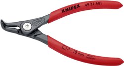 Precyzyjne szczypce do pierścieni zewnętrznych (wałków) 49 11/49 21 Szczypce do pierścieni Segera Knipex  49 21 A01 130 mm