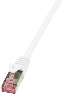 Kabel LAN LogiLink CQ2041S, 1 szt., RJ45, CAT 6, S/FTP, 1.50 m, biały