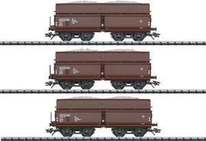 Wagon towarowy zamknięty TRIX H0 T24121 Wagon samowyładowczy 3 typ Fad ÖBB