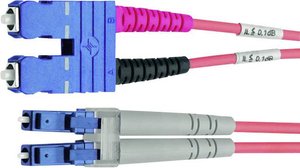Kabel światłowodowy Telegärtner L00891A0017, złącze męskie SC, złącze męskie LC, 2.00 m