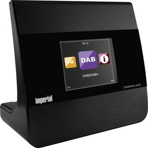 Adapter radia internetowego Imperial DABMAN i400 22-241-00, WiFi, LAN, DAB+, UKW, Internet, czarny