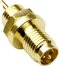 Złącze SMA odwrócone BKL Electronic 0419011 0419011 złącze żeńskie do wbudowania pionowego 50 Ω 1 szt.