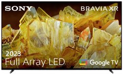 Sony BRAVIA XR XR-55X90L Pełna matryca LED 4K HDR Telewizja Google ECO PACK – nasza koncepcja zrównoważonego rozwoju RDZEŃ BRAVIA Idealny dla PlayStation5 Aluminiowa bezszwowa konstrukcja Telewizor LCD 55 cal Sony XR55X90LAEP, Ultra HD (3840 x 216