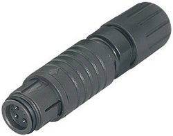 Złącze miniaturowe kablowe żeńskie seria 420 Binder 99-4706-00-03 IP67 3-Pin 1 A