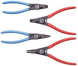 Zestaw szczypiec do pierścieni ustalających 4 szt. w skrzynce L-BOXX Szczypce zestaw Gedore  1692283