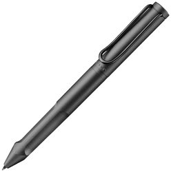 Podwójny długopis LAMY safari all black EMR Elastyczny długopis 2 w 1 do wyświetlania, papieru i wszystkiego pomiędzy Pióro cyfrowe LAMY safari twin pen EMR, czarny