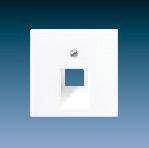 Jung A569-1PLUA pokrywa skrzynek danych 1-krotnie kremowo-biała Osłona Jung A569-1PLUA kremowo-biały