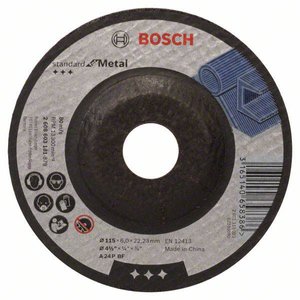 Tarcza tnąca wygięta Bosch Accessories  2608603181 115 mm 1 szt.