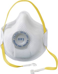 Maska przeciwpyłowa z wywietrznikiem Moldex Smart 250501, Klasa filtra: FFP3 D, 10 szt.