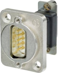 Adapter D-SUB Neutrik NADB9FF złącze żeńskie D-SUB 9-pin - złącze żeńskie D-SUB 9-pin