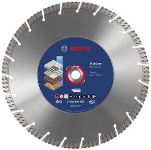 Bosch Accessories 2608900666 EXPERT MultiMaterial Tarcza tnąca diamentowa Średnica 350 mm Średnica otworu 20 mm, 25.40 mm kamień, beton, cegła 1 szt.