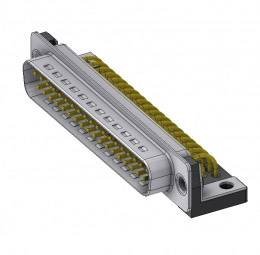 Złącze męskie D-Sub Deltron Connectors DTS 37 PYC M63UN, rzędy: 2, styki: 37, 90 °, 1 szt.