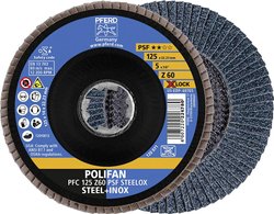 Tarcza lamelkowa PFERD  67666126 Średnica 125 mm 10 szt.