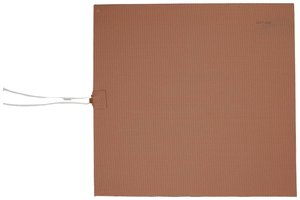 Silikonowy element grzejny wzmocniony włóknem szklanym, trawiony tor grzewczy, 24V AC/DC, 400W +/-10%, 430x450MM Folia grzewcza Thermo TECH 3326136, 400 W, IPX7, (D x S) 430 mm x 450 mm
