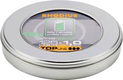 RHODIUS XT15 ACCU BOX Bardzo cienka tarcza tnąca 125 x 1,0 x 22,23mm INOX prosta Tarcza tnąca prosta Rhodius XT15 ACCU BOX 210248 125 mm 10 szt.