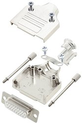 Zestaw listew żeńskich D-Sub encitech MHDM-15-HDS26-W-K 6355-8059-12, rzędy: 3, styki: 26, 180 °, 1 szt.