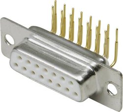 Listwa żeńska D-Sub TRU COMPONENTS 1579059, styki: 15, 1 szt.