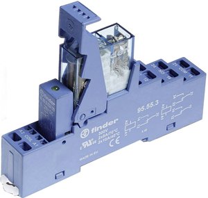 Moduł przekaźnikowy Finder 49.72.7.024.0050 24 V/DC 2 zestyki przełączne 1 szt.