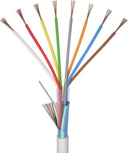 Kabel alarmowy ELAN 20081, 8 x 4.80 mm, Produkty w metrach bieżących