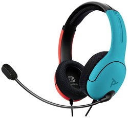 Zestaw słuchawkowy Over Ear PDP 500-162-EU-BLRD 500-162-EU-BLRD Stereo niebieski, czerwony (anodowany)