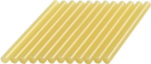 Wkład do pistoletów do klejenia Dremel 2615GG03JA, Średnica: 7 mm, 100 mm, przezroczysty żółty, 12 szt., 65 g