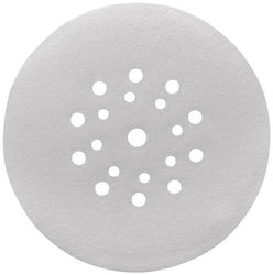 Tarcza szlifierska kwb Quick-Stick K 120 - do szlifierek z długą szyją, 225 mm Ø, powłoka stearynianowa, perforowana na rzep Papier ścierny delta, zestaw kwb 492112 5 szt.