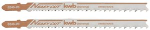 Brzeszczoty do wyrzynarek EASY-CUT UNIVERSAL, bimetal kwb  624820 2 szt.