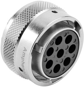 Złącze kablowe żeńskie Amphenol RT0618-8SNH, seria RT360, 8 pin, 350 V / AC / DC
