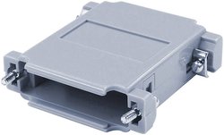 Obudowa adaptera D-SUB econ connect AG25/25, ABS, 180 °, 1 szt.