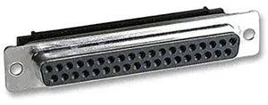 Listwa żeńska D-Sub MH Connectors MH10578, rzędy: 2, styki: 37, 180 °, 1 szt.