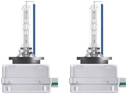 OSRAM XENARC® COOL BLUE® INTENSE D3S, + 150% większa jasność, do 6200 K, ksenonowa lampa przednia, wygląd LED, duo box (2 lampy) Żarówka samochodowa D3S OSRAM Xenarc Cool Blue, PK32d-5, 35 W, 42 V, 1 par(a)