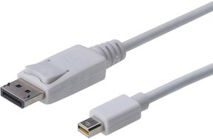 Przejściówka Mini DisplayPort, DisplayPort Digitus AK-340102-020-W, 2.00 m