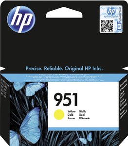 HP  951  Tusz  Żółty  CN052AE  tusz oryginalny HP 951 atrament  tusz oryginalny Żółty CN052AE Tusz