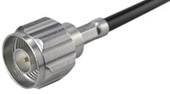 Złącze N Huber & Suhner 11_N-50-3-28/133_NE 22642842 złącze męskie proste 50 Ω 1 szt.