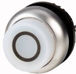 Przycisk podświetlany  Eaton M22-DLH-W-X0 pierścień przedni z tworzywa sztucznego    1 szt.
