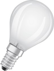 E14  LED  4 W = 40 W  zimna biel  Kształt owalny   Żarówka LED OSRAM 4058075437081 E14 4 W = 40 W 470 lm zimna biel 1 szt.