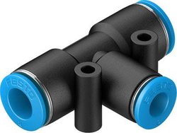 Złączka T FESTO QST-8-6-50    Średnica rury: 8 mm   1 szt.