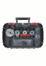 Zestaw otwornic Progressor for Wood and Metal, 9-częściowy zestaw dla elektryków, 19-68 mm Zestaw otwornic Bosch Accessories  2608594191  1 szt.