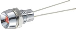 Lampka sygnalizacyjna LED TRU COMPONENTS TC-R9-1612, RED 1587926, 50 mcd, 6.2 mm